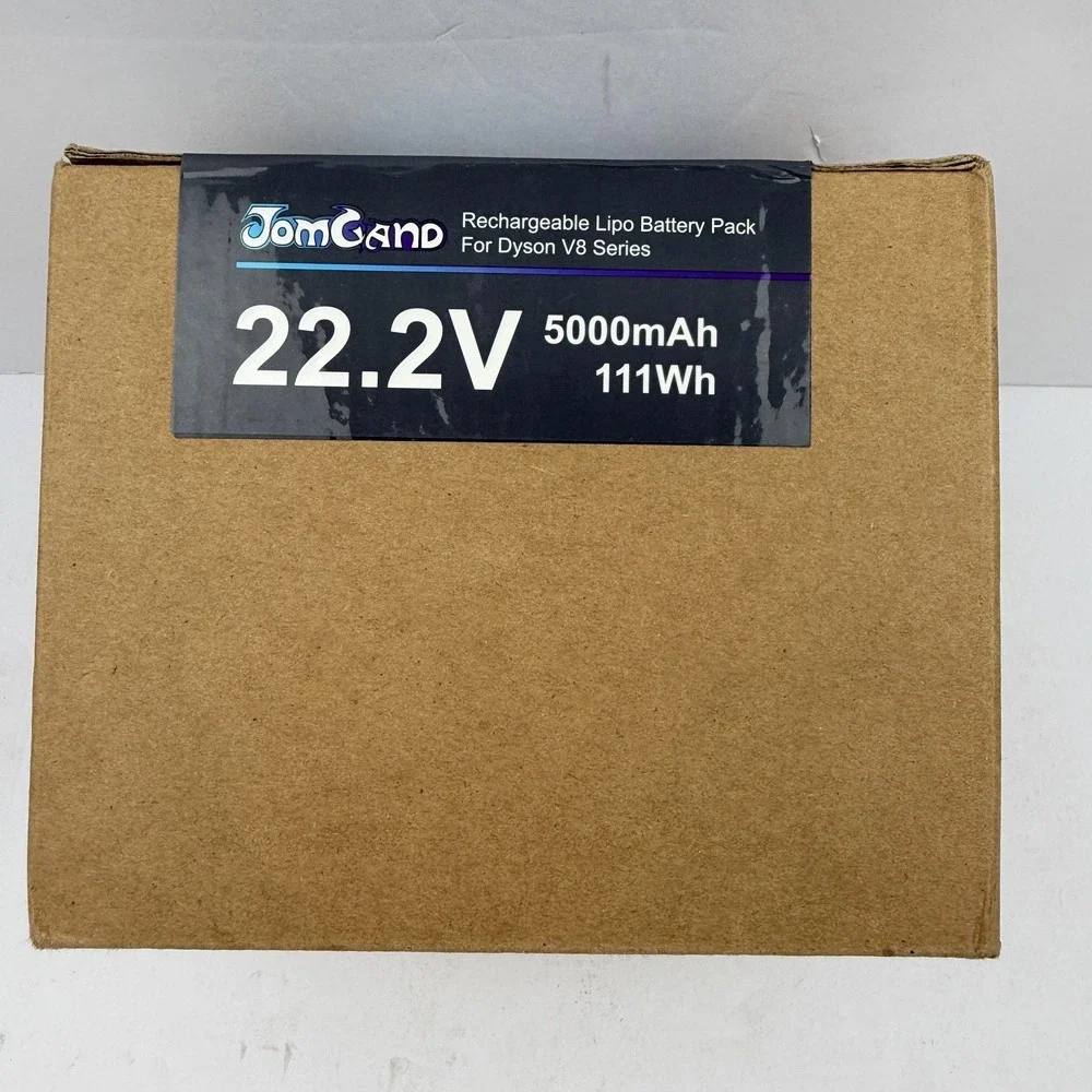 JomGand 22.2V 5.0Ah Li-Po Battery Pack‎ For Dyson V8 Cordless Vacuum 5000mAh